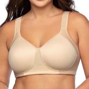 Vanity Fair Beige Sports Bra 38D